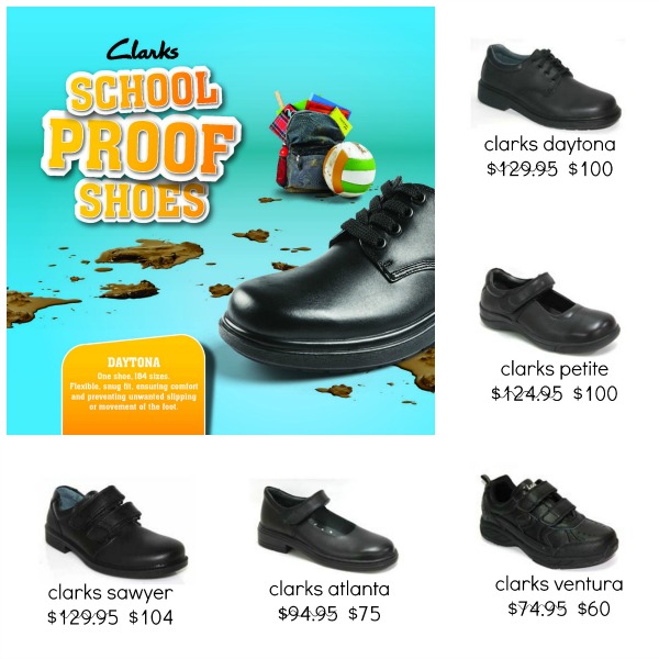 clarks ventura school shoes